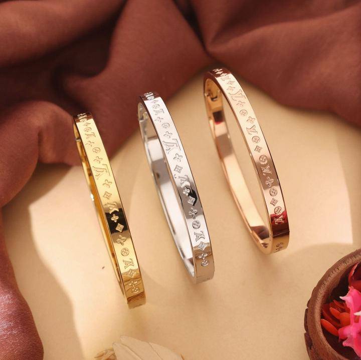 3pcs set stainless steel women bracelet 398 Wholesale fashion jewellery Hyderabad